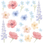 sticker | spring garden set II