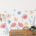 wall sticker flowers boho/ wall decal flowers / wall sticker with flowers