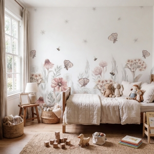 sample | mural wildflowers - small