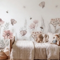 sample wallpaper / wildlfowers wallpaper / wallpaper pastelowe love