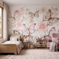 sample wallpaper / butterflies wallpaper / wallpaper pastelowe love