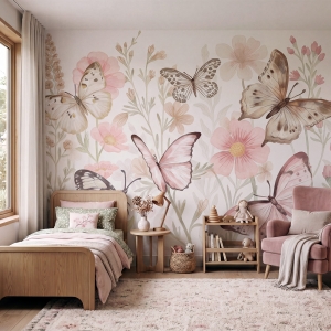 sample | mural butterflies - large