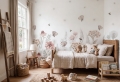 wallpaper flowers / floral wallpaper / wallpaper for kids / wallpaper pastelowe love