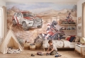 wallpaper off-roaf / boy's wallpaper / wallpaper for kids / wallpaper pastelowe love