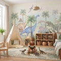 wallpaper dinosaurs / wallpaper for kids / wallpaper pastelowe love