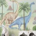wallpaper dinosaurs / wallpaper for kids / wallpaper pastelowe love