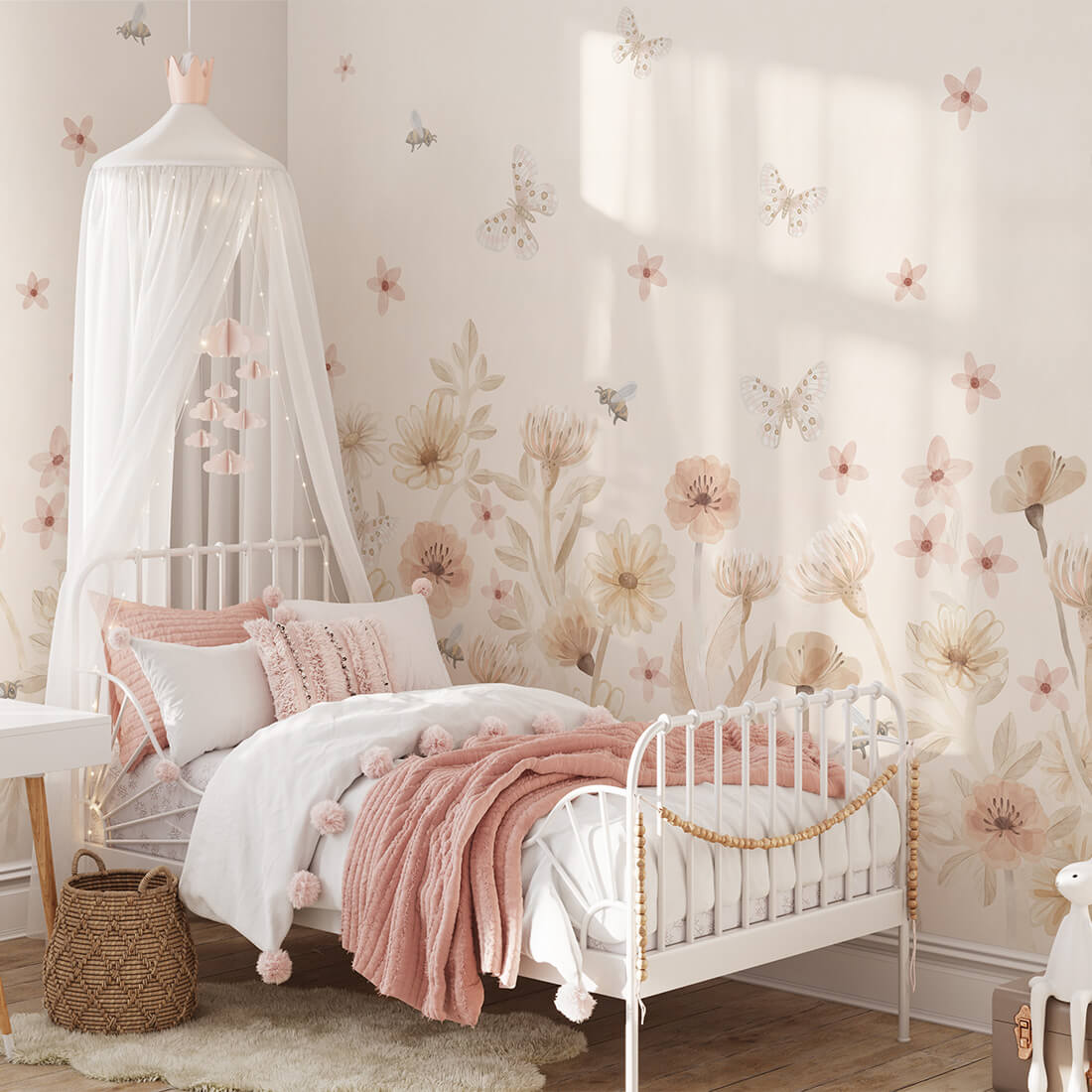 sample wallpaper / flowers wallpaper / wallpaper pastelowe love