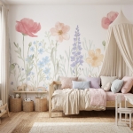 mural | spring garden - large