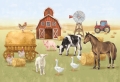 wallpaper farm / countryside wallpaper / wallpaper for kids / wallpaper pastelowe love
