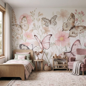 mural | butterflies - large