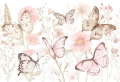 wallpaper butterflies / butterfly wallpaper / wallpaper for kids / wallpaper pastelowe love
