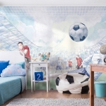 mural | football - color