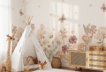 wallpaper flowers boho / floral wallpaper / wallpaper for kids / wallpaper pastelowe love