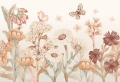 wallpaper flowers boho / floral wallpaper / wallpaper for kids / wallpaper pastelowe love
