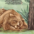 wallpaper forest / woodland wallpaper / wallpaper for kids / wallpaper pastelowe love