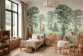 wallpaper forest / woodland wallpaper / wallpaper for kids / wallpaper pastelowe love
