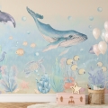 wallpaper ocean / underwater wallpaper / wallpaper for kids / wallpaper pastelowe love