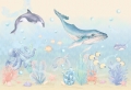 wallpaper ocean / underwater wallpaper / wallpaper for kids / wallpaper pastelowe love