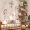 wallpaper butterflies / butterfly wallpaper / wallpaper for kids / wallpaper pastelowe love