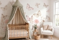 wallpaper butterflies / butterfly wallpaper / wallpaper for kids / wallpaper pastelowe love