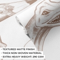 wallpaper dinosaurs sepia / dinosaurs / wallpaper for kids / wallpaper pastelowe love