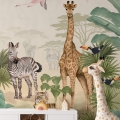 wallpaper safari / jungle wallpaper / wallpaper for kids / wallpaper pastelowe love