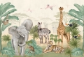 wallpaper safari / jungle wallpaper / wallpaper for kids / wallpaper pastelowe love