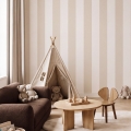 wallpaper strips beige / striped wallpaper / wallpaper for kids / wallpaper pastelowe love