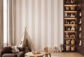 wallpaper strips beige / striped wallpaper / wallpaper for kids / wallpaper pastelowe love