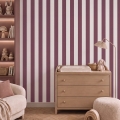 wallpaper strips burgundy / striped wallpaper / wallpaper for kids / wallpaper pastelowe love