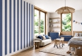 wallpaper strips navy blue / striped wallpaper / wallpaper for kids / wallpaper pastelowe love