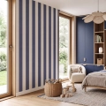 wallpaper strips navy blue / striped wallpaper / wallpaper for kids / wallpaper pastelowe love