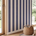 wallpaper strips navy blue / striped wallpaper / wallpaper for kids / wallpaper pastelowe love