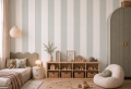 wallpaper strips matcha / striped wallpaper / wallpaper for kids / wallpaper pastelowe love