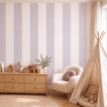 wallpaper strips lilac / striped wallpaper / wallpaper for kids / wallpaper pastelowe love