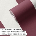 wallpaper strips burgundy / striped wallpaper / wallpaper for kids / wallpaper pastelowe love