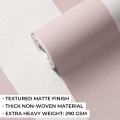 wallpaper strips baby pink / striped wallpaper / wallpaper for kids / wallpaper pastelowe love