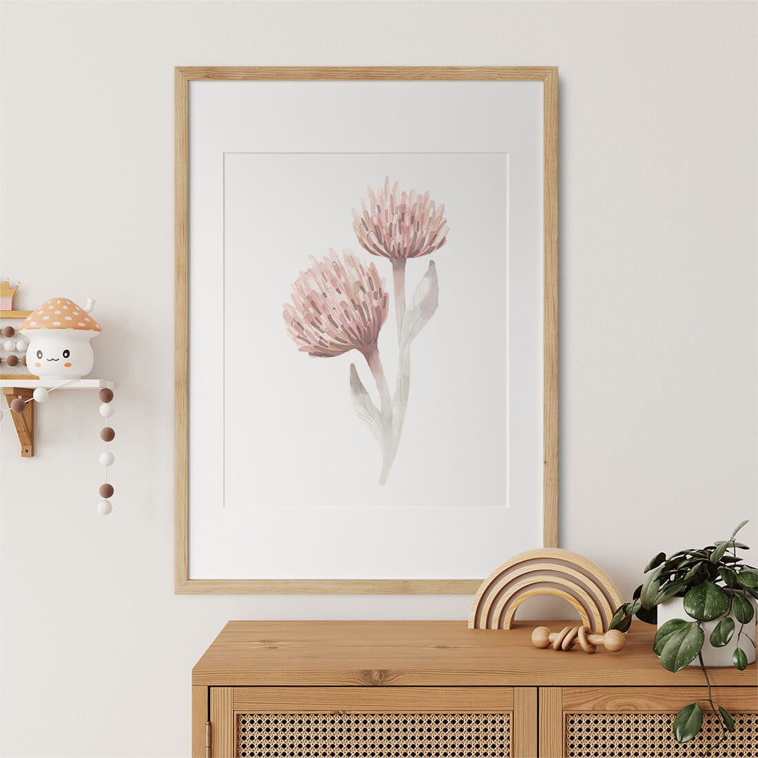 clover poster for kids / flower poster for kids / kids' poster / poster for children's room