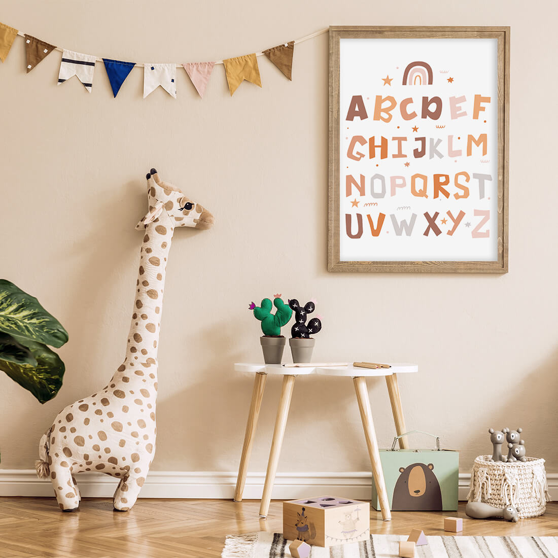 alphabet poster / educational posters / kids' poster / poster for children's room