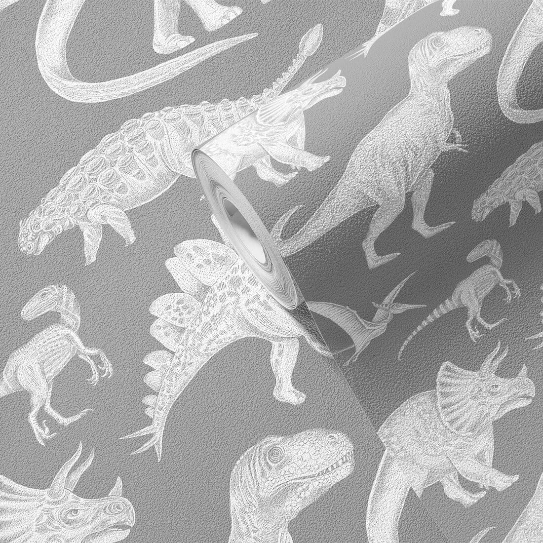 dinosaur wallpaper / wallpaper with dinosaurs / children's wallpaper / pastelowe love wallpaper