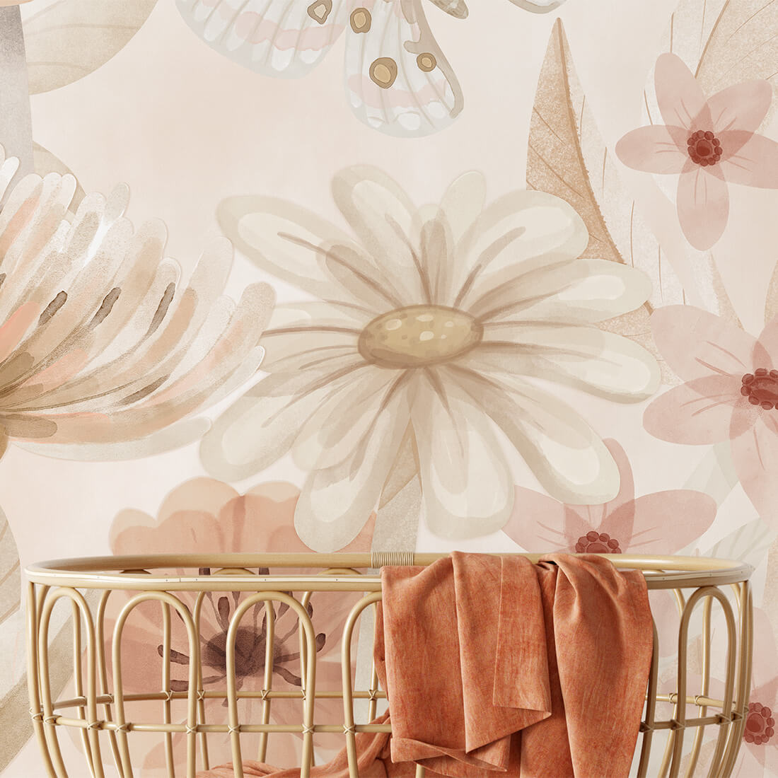 wallpaper flowers / floral wallpaper / wallpaper for kids / wallpaper pastelowe love