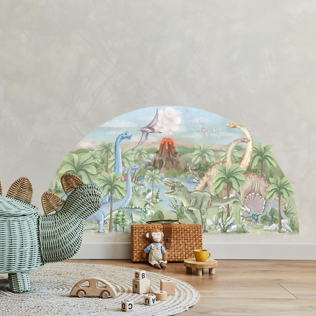 forest | sticker. child's wall decal. room decorations