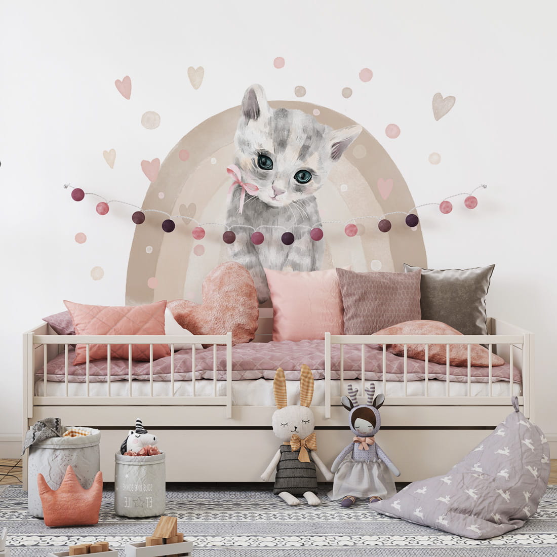 forest | sticker. child's wall decal. room decorations