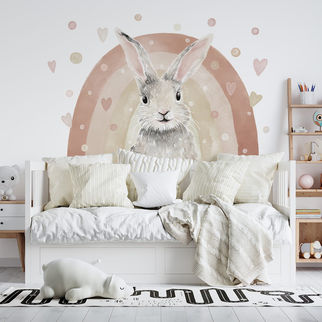 forest | sticker. child's wall decal. room decorations