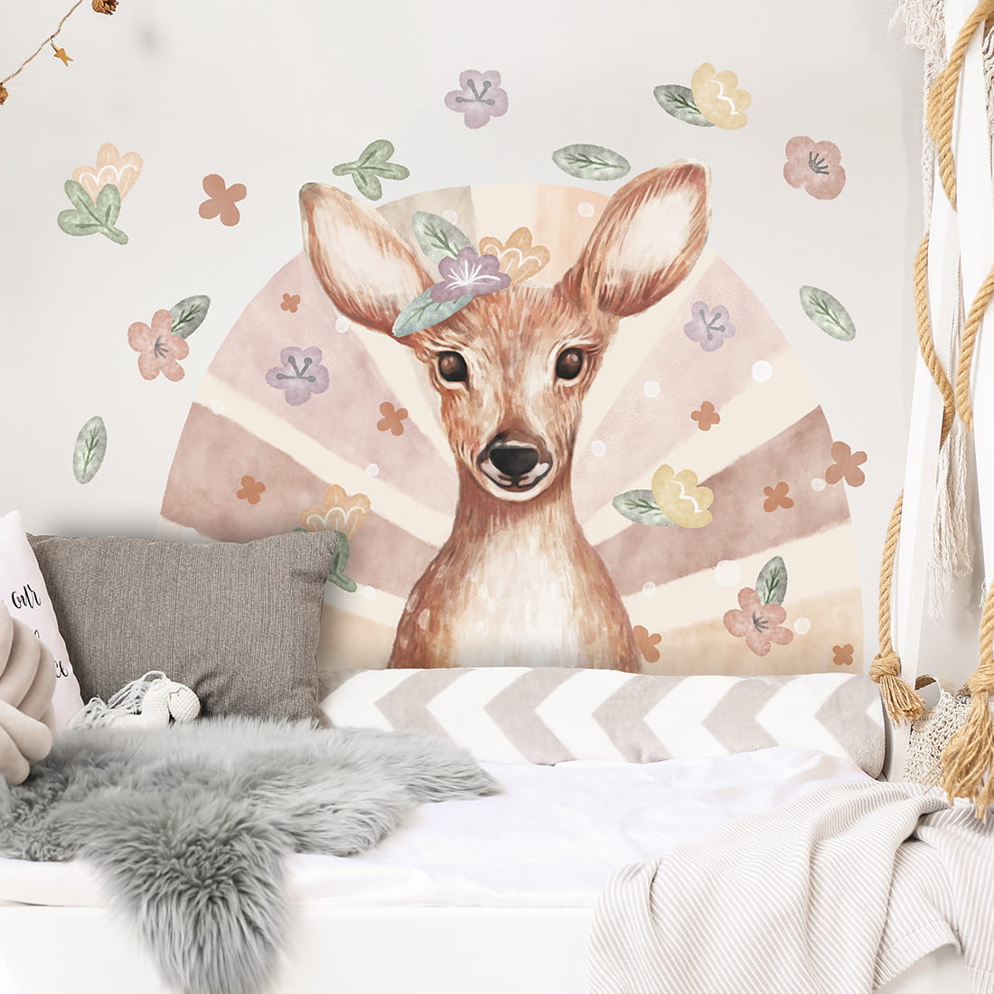 forest | sticker. child's wall decal. room decorations