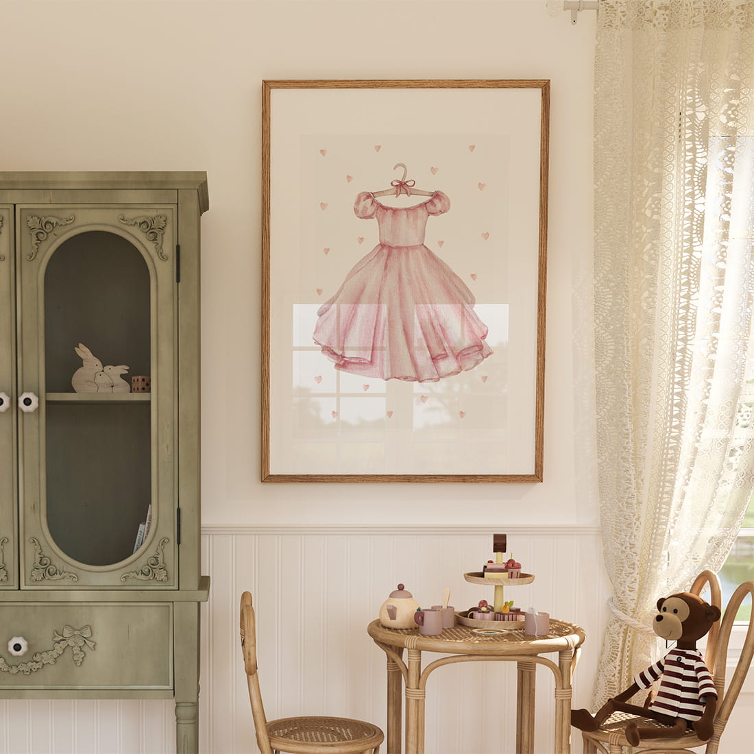 poster for children snowdrops / poster for children watercolor / poster for children / poster for a child's room