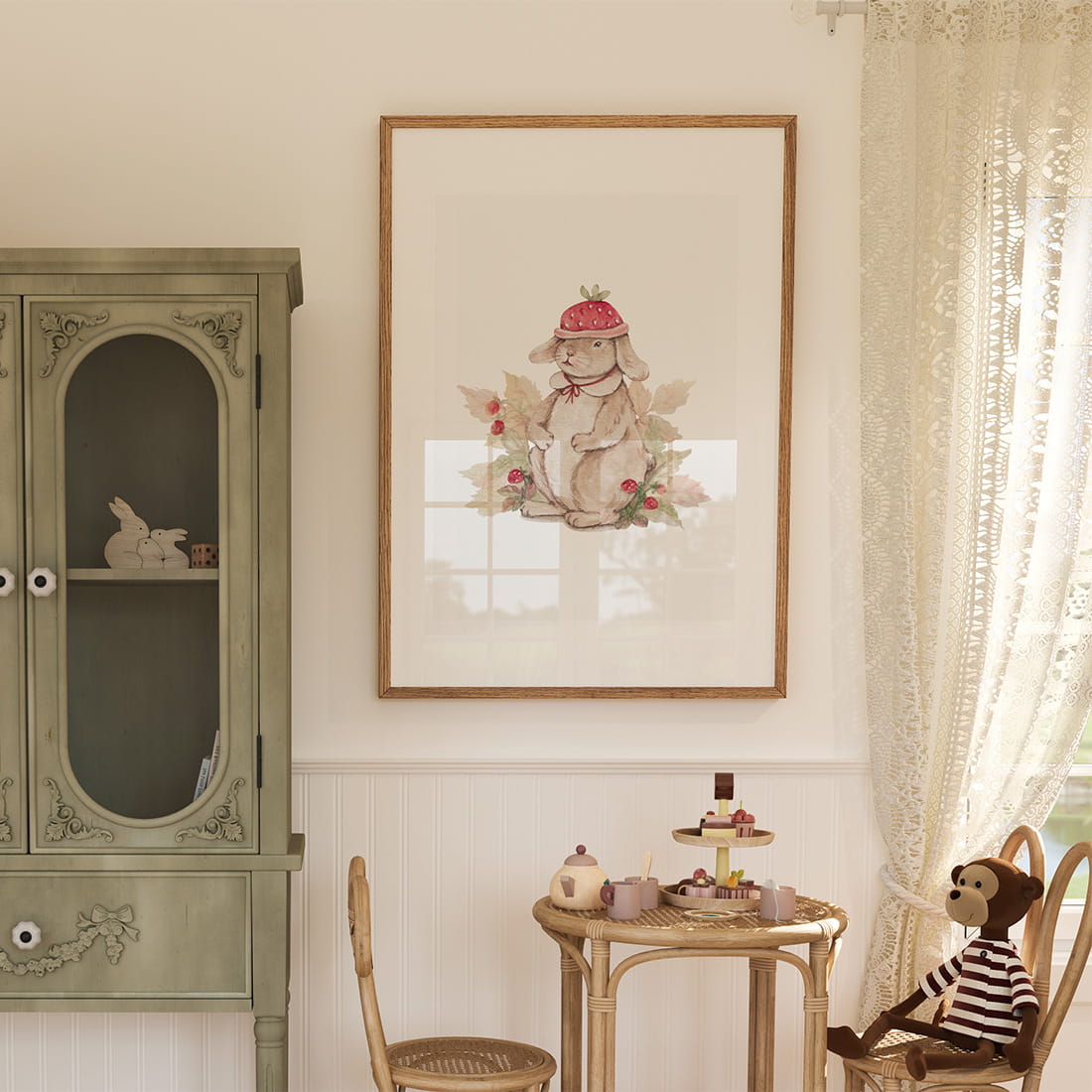 poster for children snowdrops / poster for children watercolor / poster for children / poster for a child's room