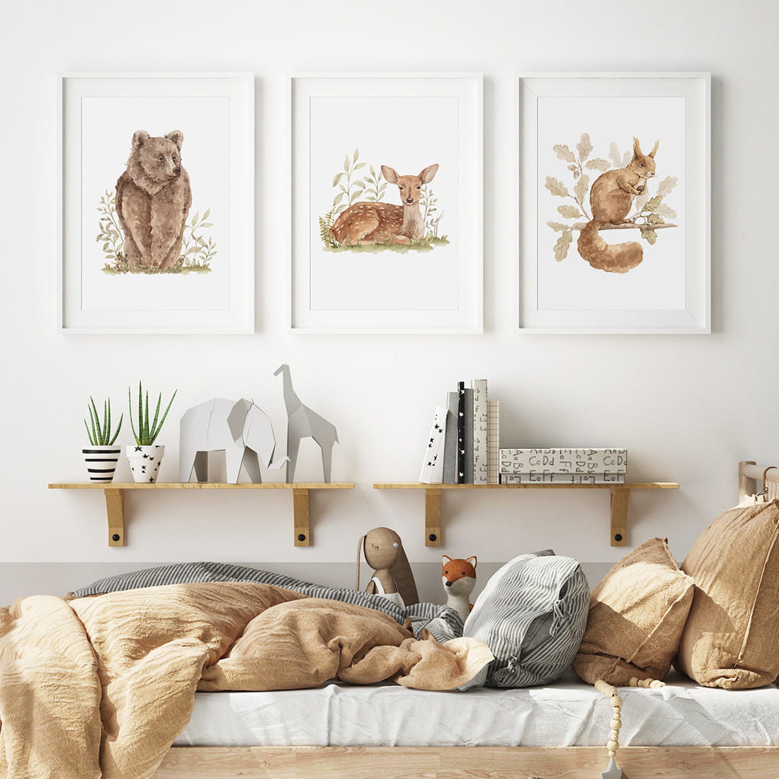 poster for children snowdrops / poster for children watercolor / poster for children / poster for a child's room