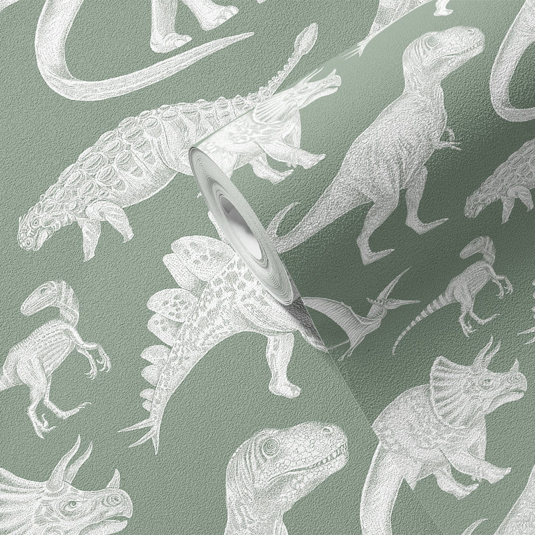 sample dino blue | wallpaper. kids wallpaper. room decorations