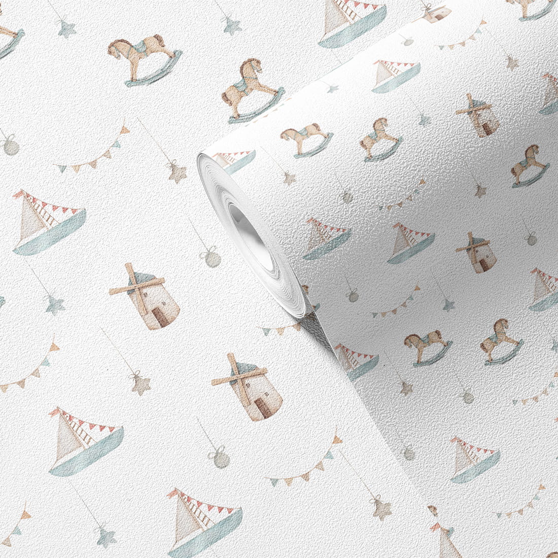 sample dino blue | wallpaper. kids wallpaper. room decorations